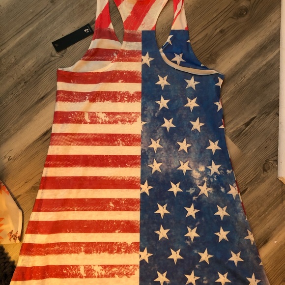 Ing Dresses American Flag Dress Nwt Poshmark